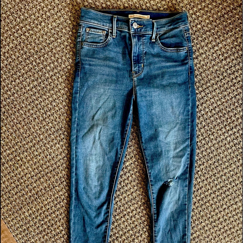 Levi’s High Rise Skinny
